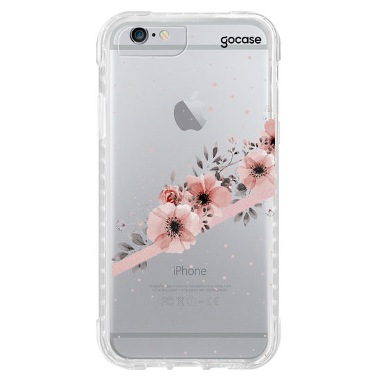 Capinha para celular Arranjos Rosé Clean Customizable