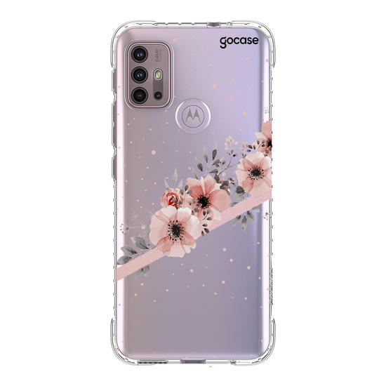 Capinha para celular Arranjos Rosé Clean Customizable