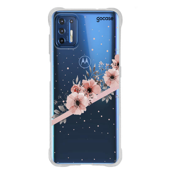 Capinha para celular Arranjos Rosé Clean Customizable