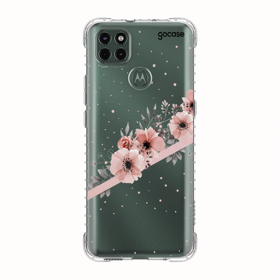 Capinha para celular Arranjos Rosé Clean Customizable
