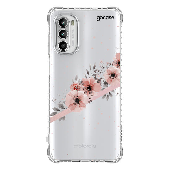 Capinha para celular Arranjos Rosé Clean Customizable