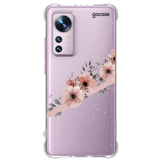 Capinha para celular Arranjos Rosé Clean Customizable