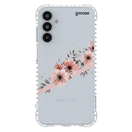 Capinha para celular Arranjos Rosé Clean Customizable
