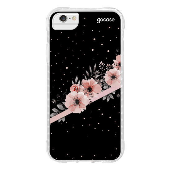 Capinha para celular Arranjos Rosé Customizável