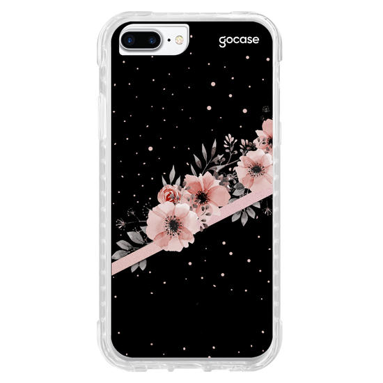 Capinha para celular Arranjos Rosé Customizável