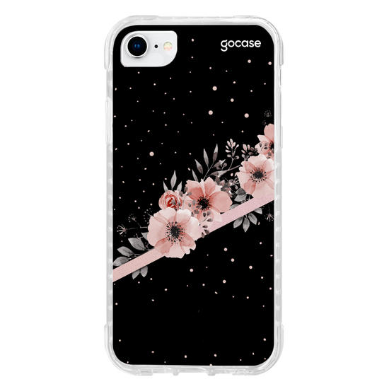 Capinha para celular Arranjos Rosé Customizável