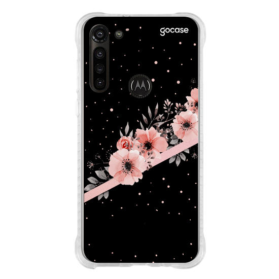 Capinha para celular Arranjos Rosé Customizável