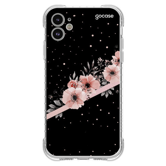 Capinha para celular Arranjos Rosé Customizável