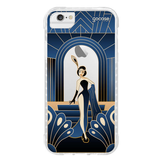 Capinha para celular  Art Deco Showgirl