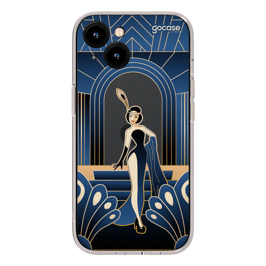Capinha para celular  Art Deco Showgirl