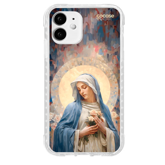 Capinha para celular  Arte Mosaico Nossa Senhora