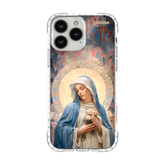 Capinha para celular  Arte Mosaico Nossa Senhora