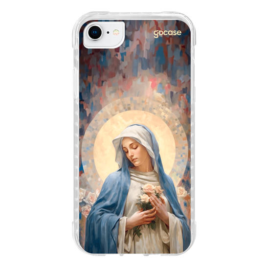 Capinha para celular  Arte Mosaico Nossa Senhora