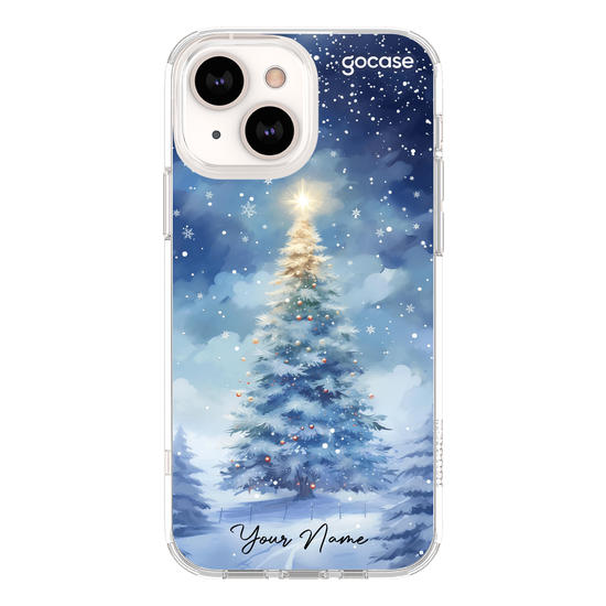 Snowy Christmas Tree Phone Case