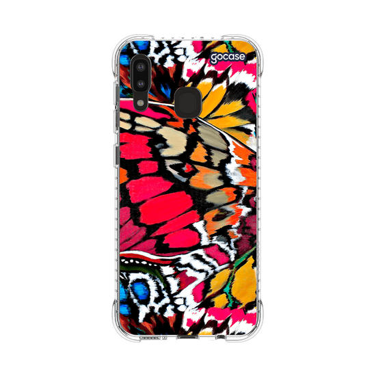 Capinha para celular  Asa Borboleta Colorida