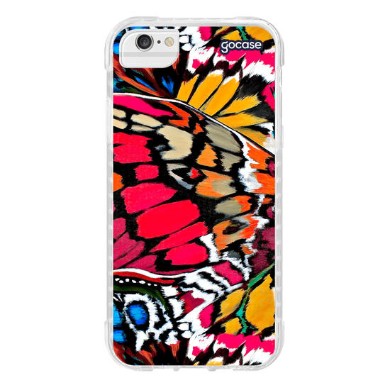 Capinha para celular  Asa Borboleta Colorida