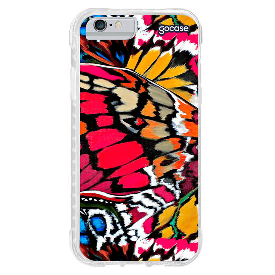 Capinha para celular  Asa Borboleta Colorida