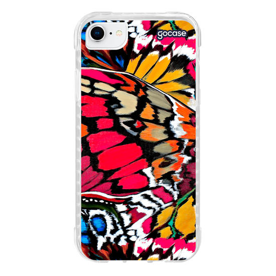 Capinha para celular  Asa Borboleta Colorida