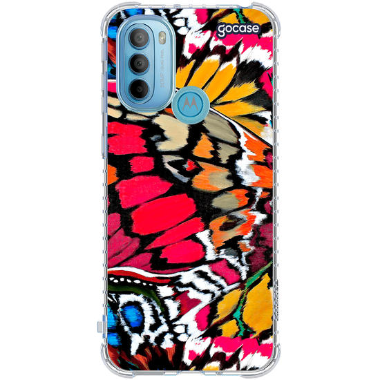 Capinha para celular  Asa Borboleta Colorida