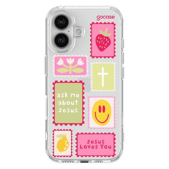 Capinha para celular  Ask Me About Jesus