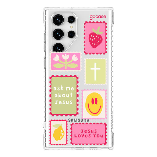 Capinha para celular  Ask Me About Jesus