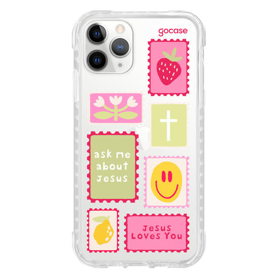 Capinha para celular  Ask Me About Jesus