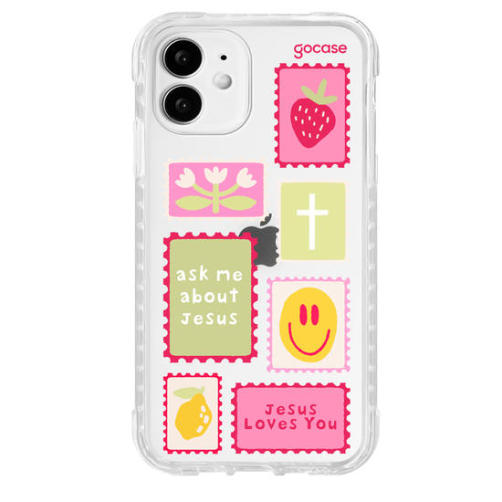 Capinha para celular  Ask Me About Jesus