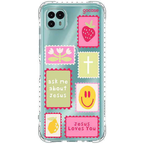 Capinha para celular  Ask Me About Jesus