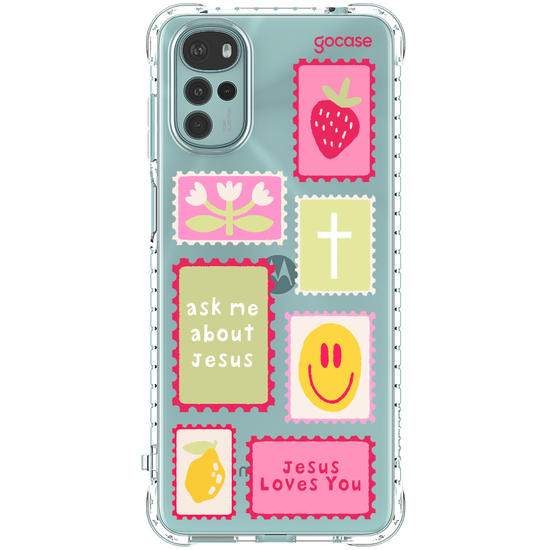 Capinha para celular  Ask Me About Jesus