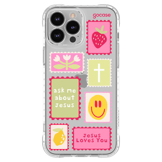 Capinha para celular  Ask Me About Jesus