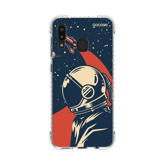 Capinha para celular Astronauta Retrô