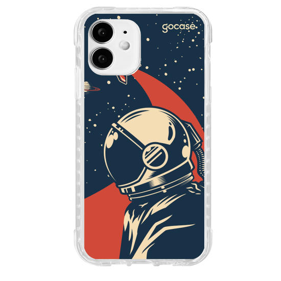 Capinha para celular Astronauta Retrô