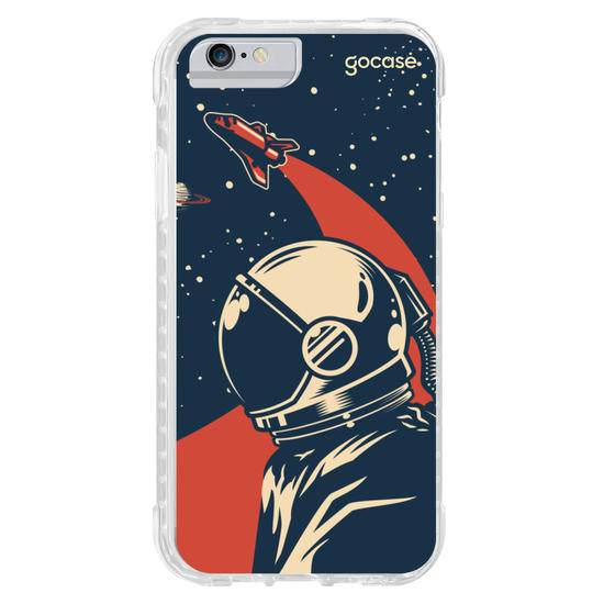 Capinha para celular Astronauta Retrô
