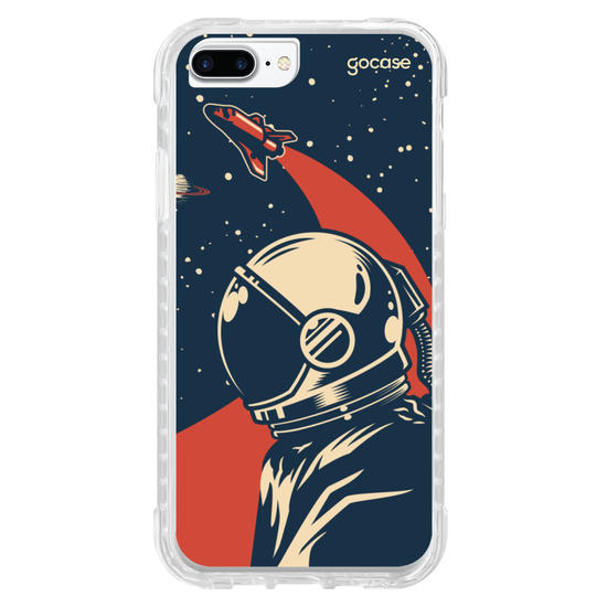 Capinha para celular Astronauta Retrô
