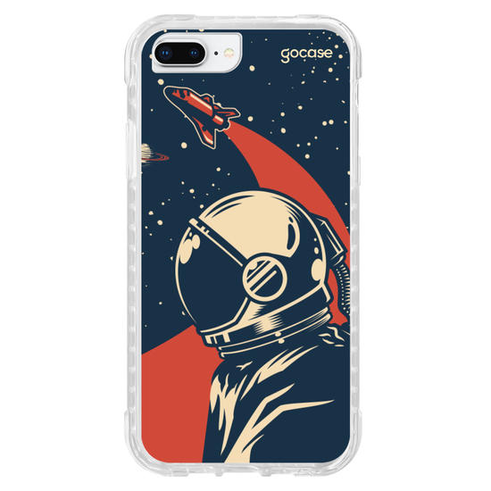 Capinha para celular Astronauta Retrô