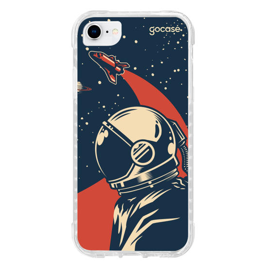 Capinha para celular Astronauta Retrô