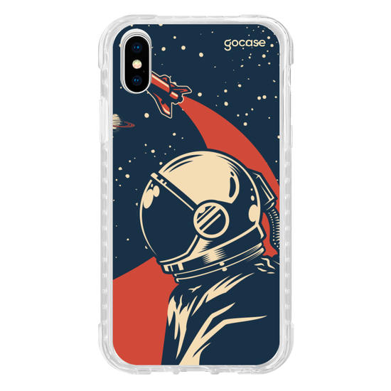 Capinha para celular Astronauta Retrô