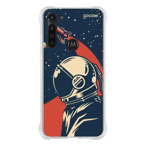 Capinha para celular Astronauta Retrô