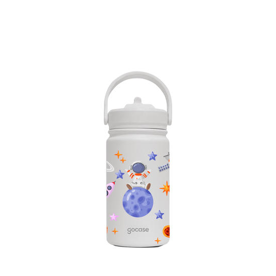 Garrafa Térmica Mini - Astronautas e Planetas