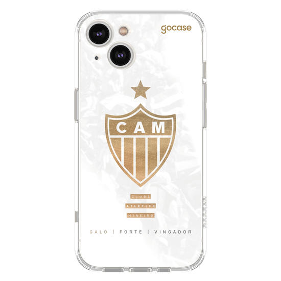  Atlético Mineiro - Escudo Gold & White
