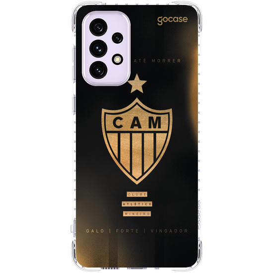  Atlético Mineiro - Escudo Gold & Black