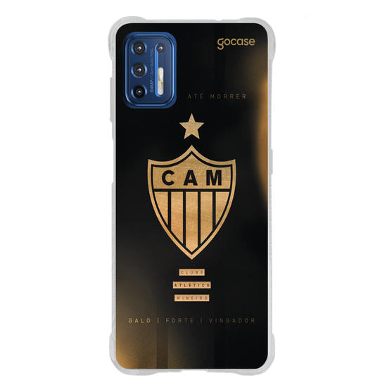 Capinha para celular  Atlético Mineiro - Escudo Gold & Black