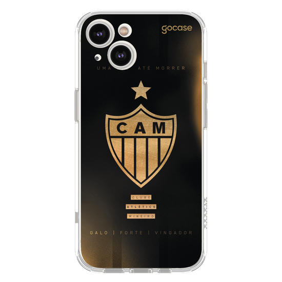 Atlético Mineiro - Escudo Gold & Black