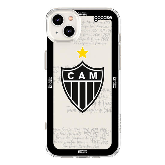 Capinha para celular Atlético-MG - Bordas