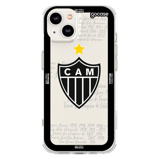 Capinha para celular Atlético-MG - Bordas
