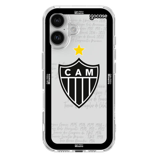 Capinha para celular Atlético-MG - Bordas