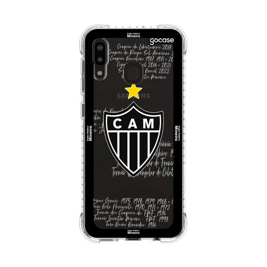 Capinha para celular Atlético-MG - Bordas