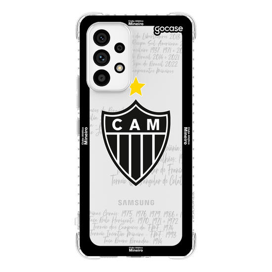Capinha para celular Atlético-MG - Bordas