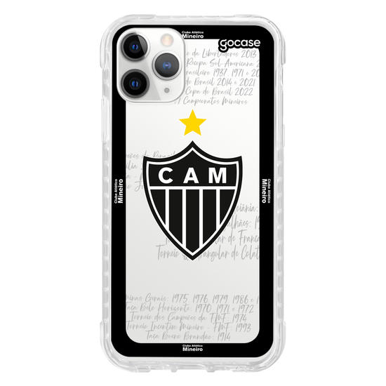 Capinha para celular Atlético-MG - Bordas