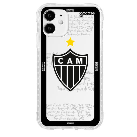 Capinha para celular Atlético-MG - Bordas